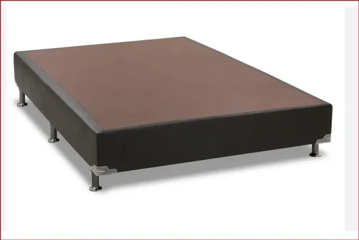 Base box em courino cor marron novas tamanho 138x188