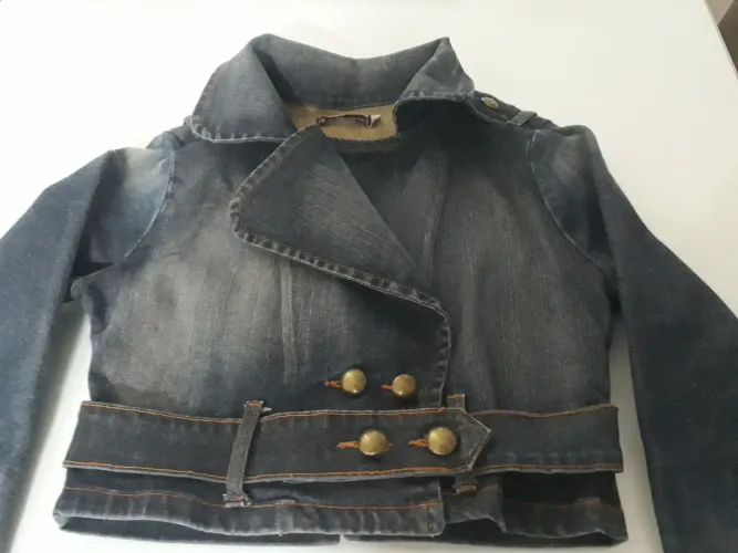Jaqueta jeans feminina tamanho 40