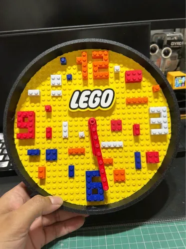 Relógio Lego personalizado
