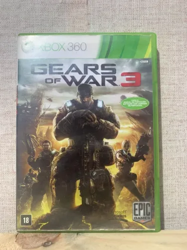 Gear Of War 3 - XBOX 360 - Leia a descrição