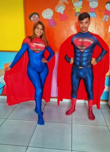 Super-heróis Personagens Vivos