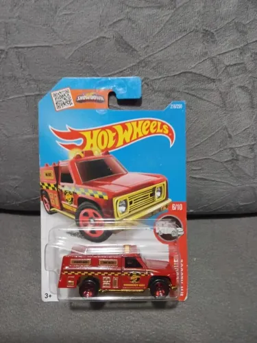 Lote 4 minis de serviço - Hot Wheels