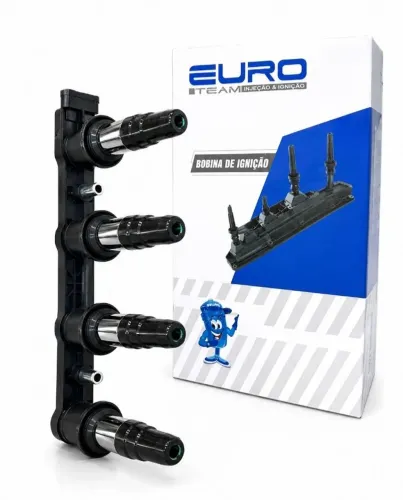 Bobina de ignição EURO Chevrolet Cruze - Sonic - Tracker 1.6 / 1.8 16v Ecotec 2012 a 2016