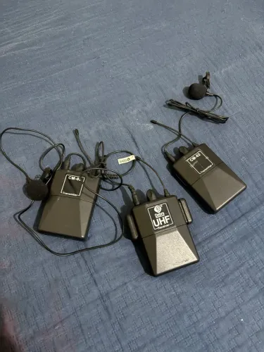 Debra Microfone Lapela Audio Uhf 30
