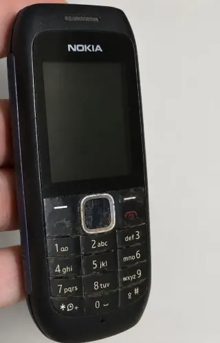Celular de botão Nokia 1616-2b pega todas as operadoras vai com carregador