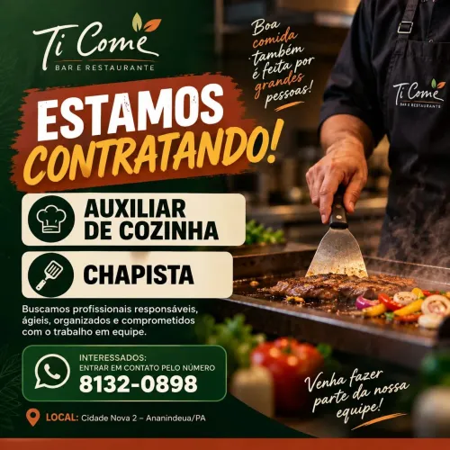 Estamos contratando