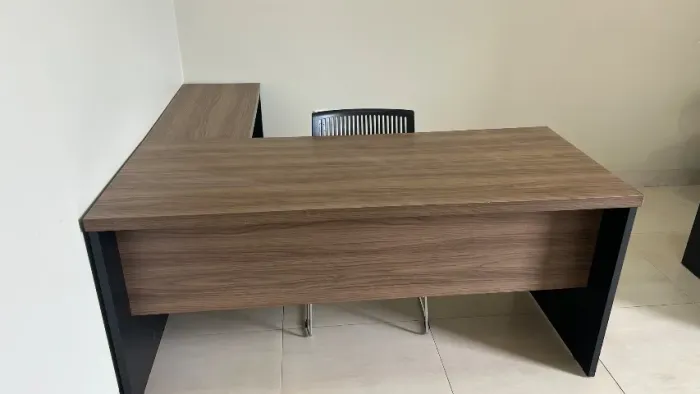 4 Mesas em L para Escritório/Home Office