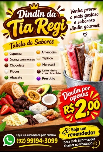 Venda de DinDin gourmer 