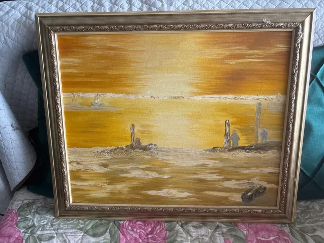 Quadro Paisagem pessoas