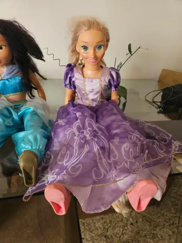Boneca Rapunzel  - 80 cm