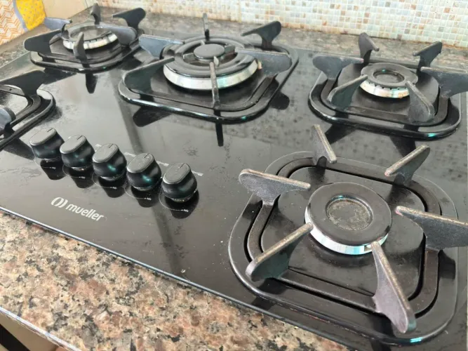 Fogão Cooktop 5 bocas