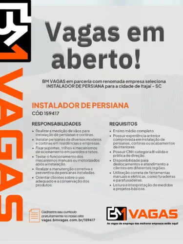 Instalador de Persianas