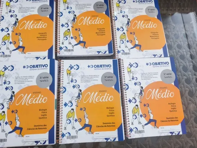 Apostila Objetivo - Caderno de Tarefa - 3º ano Ensino Médio