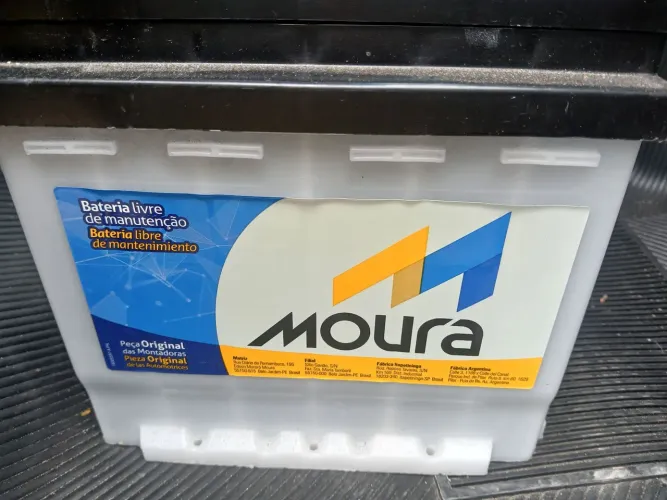 Bateria Moura 44ah 3 meses de uso