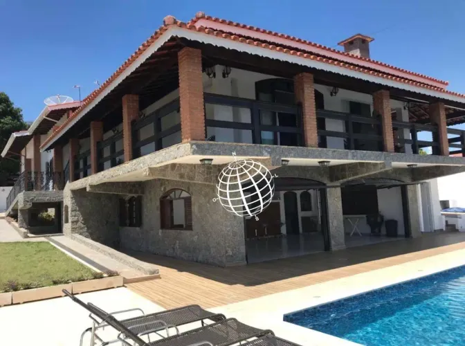 Chácara com 6 dormitórios à venda, 1122 m² por R$ 1.550.000,00 - Condomínio Novo Horizonte