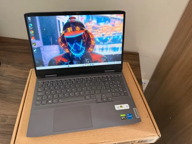 Notebook Lenovo LoQ i5 12ªRTX 2050 16Gb Ram(DDR5) FullHD SSD 512Gb Nvme Wifi6