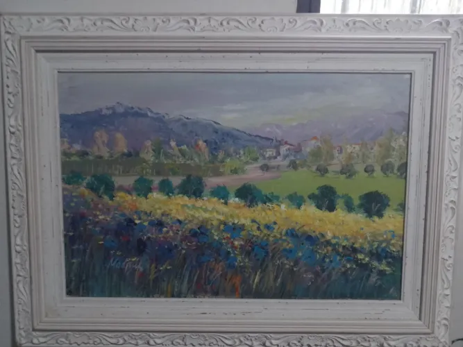 Vendo Quadro pintado a mão 
