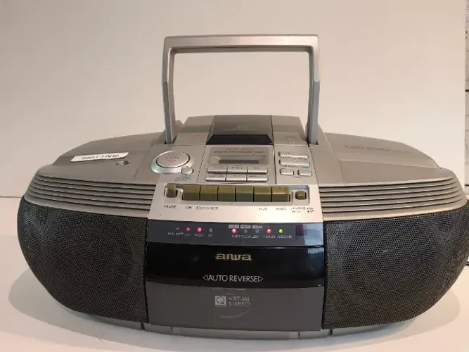 Boombox Portátil Aiwa CSD-ED67 (Vintage - Ano 1999) FUNCIONANDO