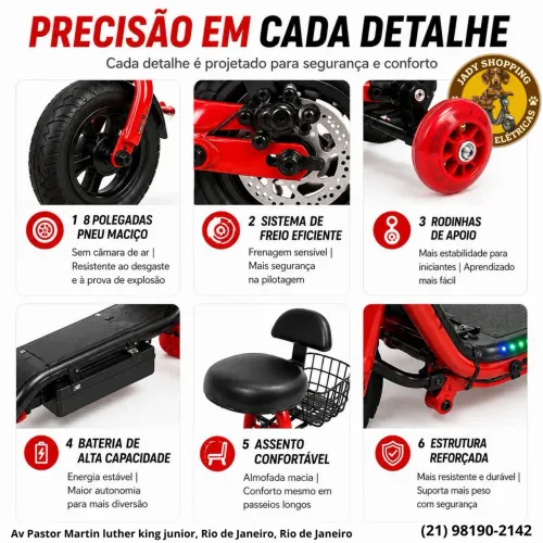 Patinete elétrico 