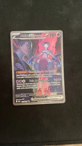 Carta pokémon: Mewtwo ex da Equipe Rocket (231/182) - NM