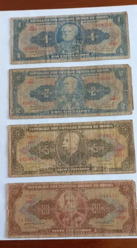 Cédulas brasileiras antigas