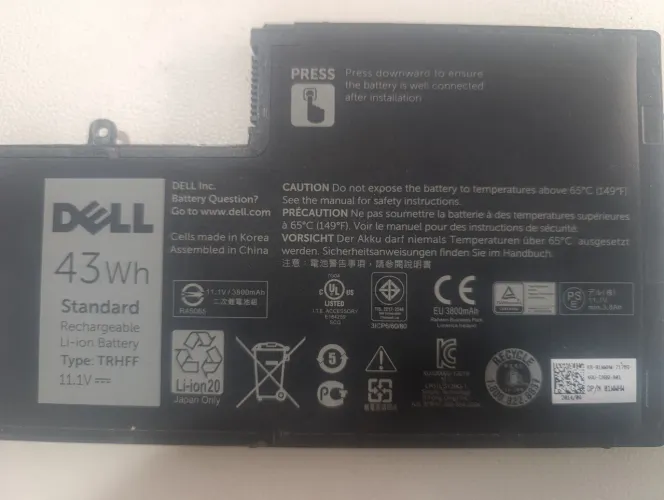 Bateria Dell original 43Wh