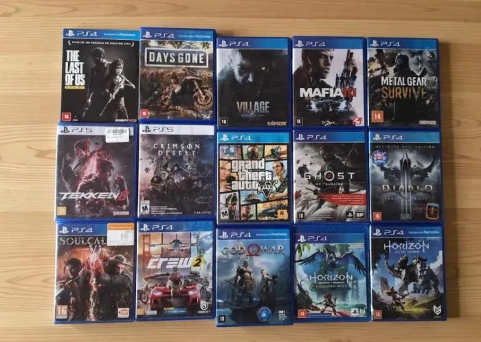 Jogos de ps4 e ps5 original 