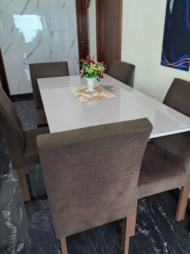 Mesa de jantar 6 lugares 