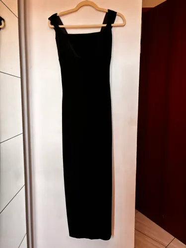 Vestido longo preto