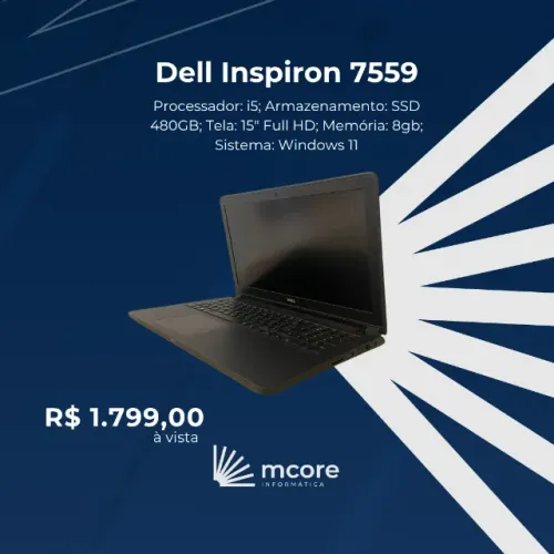 Notebook Dell Inspiron 7559 i5