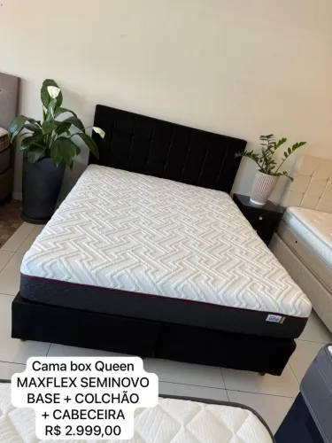 Conjunto Box Queen SEMINOVO - ENTREGO