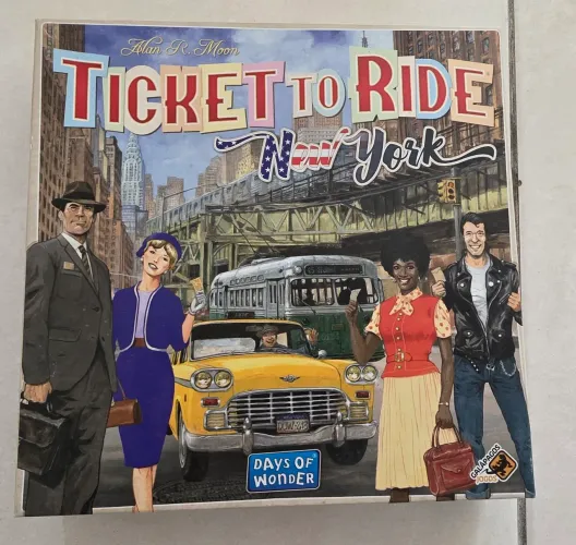 Jogo Ticket to Ride NEW YORK