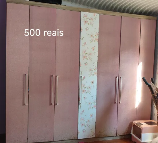 Guarda roupa casal 7 portas e 4 gavatas