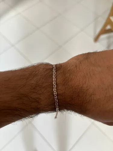 Vendo pulseira de prata