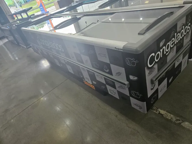 ilha de congelados 3 metros 1163L - nova a pronta entrega