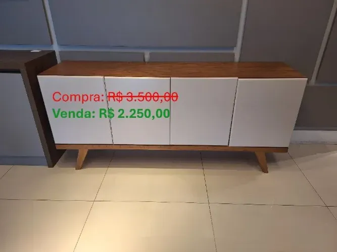 Buffet / armário madeira 180x80x45