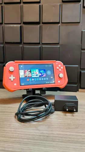 Nintendo Switch Lite Desbloqueado + Cartão Sd 64gb