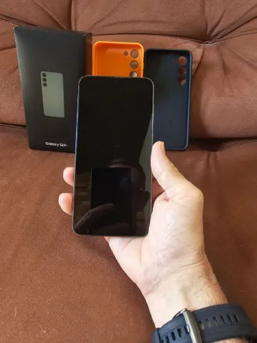 Galaxy S23 Plus 512gb Completos + Fone Galaxy Buds 2 + Doc de Carregamento