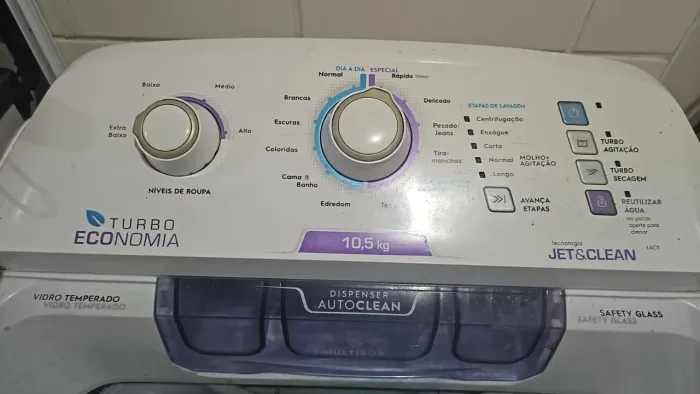 Máquina de Lavar Consul 10,5kg Funcionando - Precisa Manutenção - R$400