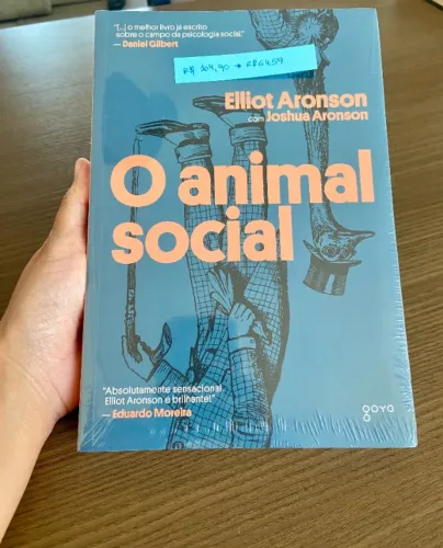 Livro: O Animal Social - Elliot Aronson | Novo, Lacrado
