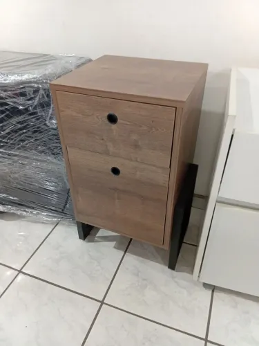 Gaveteiro fixo com 2 gavetas  