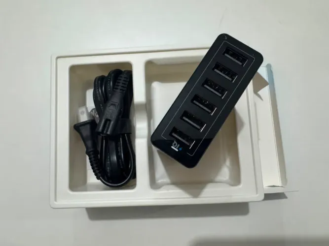 Carregador de mesa Anker PowerPort 6 ! São 6 portas USB ! Melhor marca dos EUA!