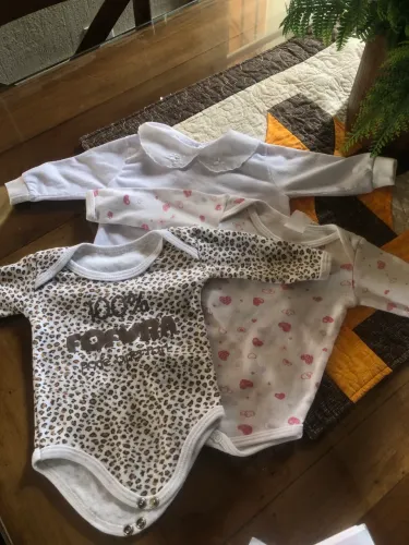 Kit blusas bebê menina