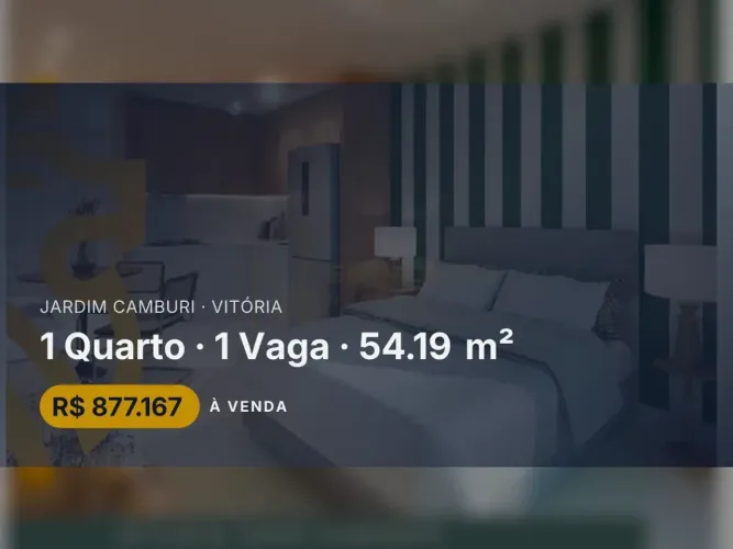 Invista no Futuro: Studio em Jardim Camburi, Alto Padrão de Acabamento