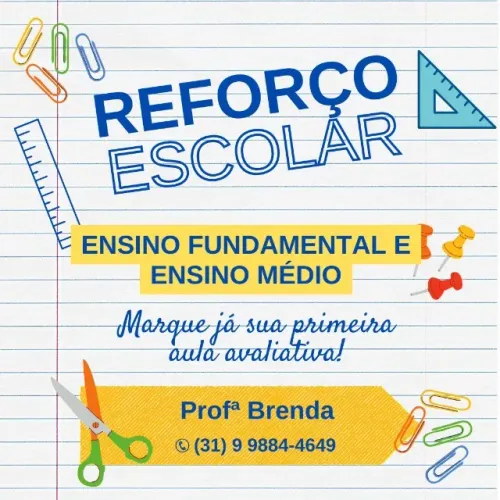 REFORÇO ESCOLAR E AULAS PARTICULARES