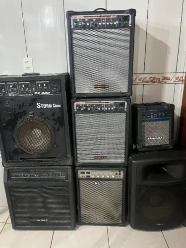 Lote - Diversas Caixas de Som