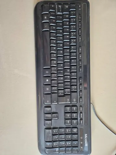 Teclado Microsoft Wired 600 USB - Excelente Estado / Funcionando Perfeitamente