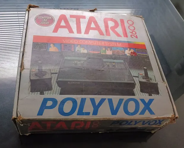 Atari 2600 com manual e Caixa original 