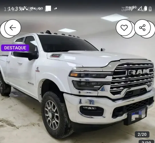 Ram 3500 Limited Longhorn 6.7 TB CD Diesel 2025