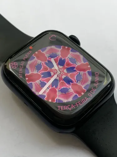 Apple watch Series 7 45mm Preto Bateria 100%